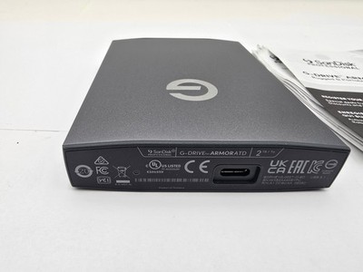 SanDisk Professional 2TB G-DRIVE ArmorATD USB-C External Hard