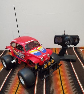 TAMIYA Monster Beetle Full Kit RC Car with Futaba Transmitter