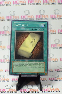 Last Will SYE-031 Starter Deck: Yugi Evolution 1st Edition
