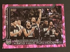 2025-26 Topps - Checklist Zach LaVine, Domantas Sabonis #295 Diamante Pink