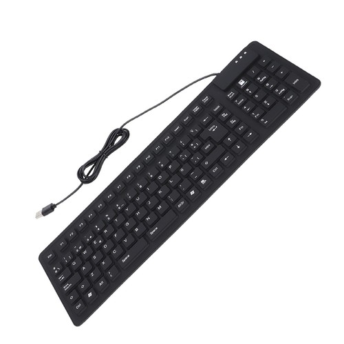 Faltbare Tastaturen 105 Tasten Spanisch USB Kabelgebunden Tragbare - Bild 12 von 22