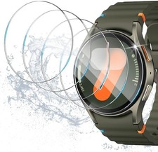 5 Pack Screen Protector Compatible with Galaxy Watch 7 / FE / 6 / 4 40mm , HD Te