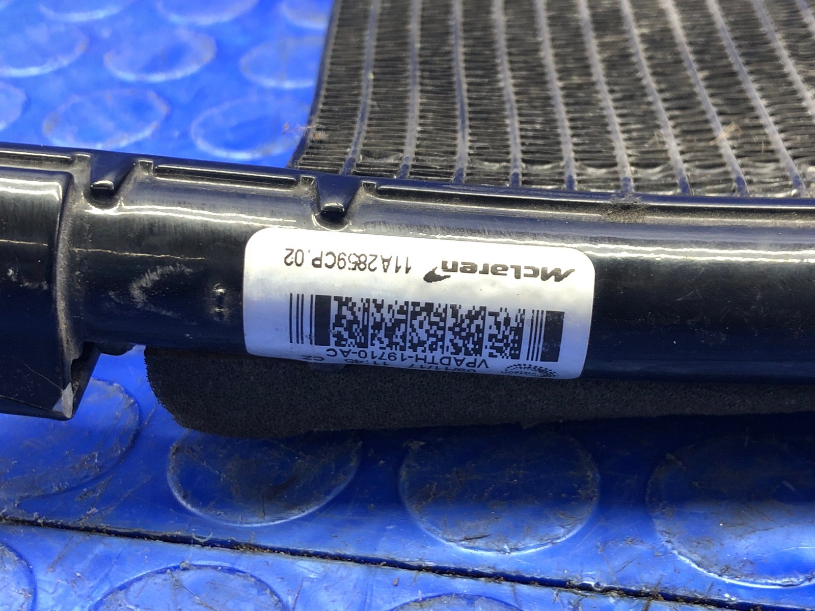 2016 2017 2018 2019 2020 2021 MCLAREN 570S OEM LEFT AC CONDENSER *BENT 11A2859CP