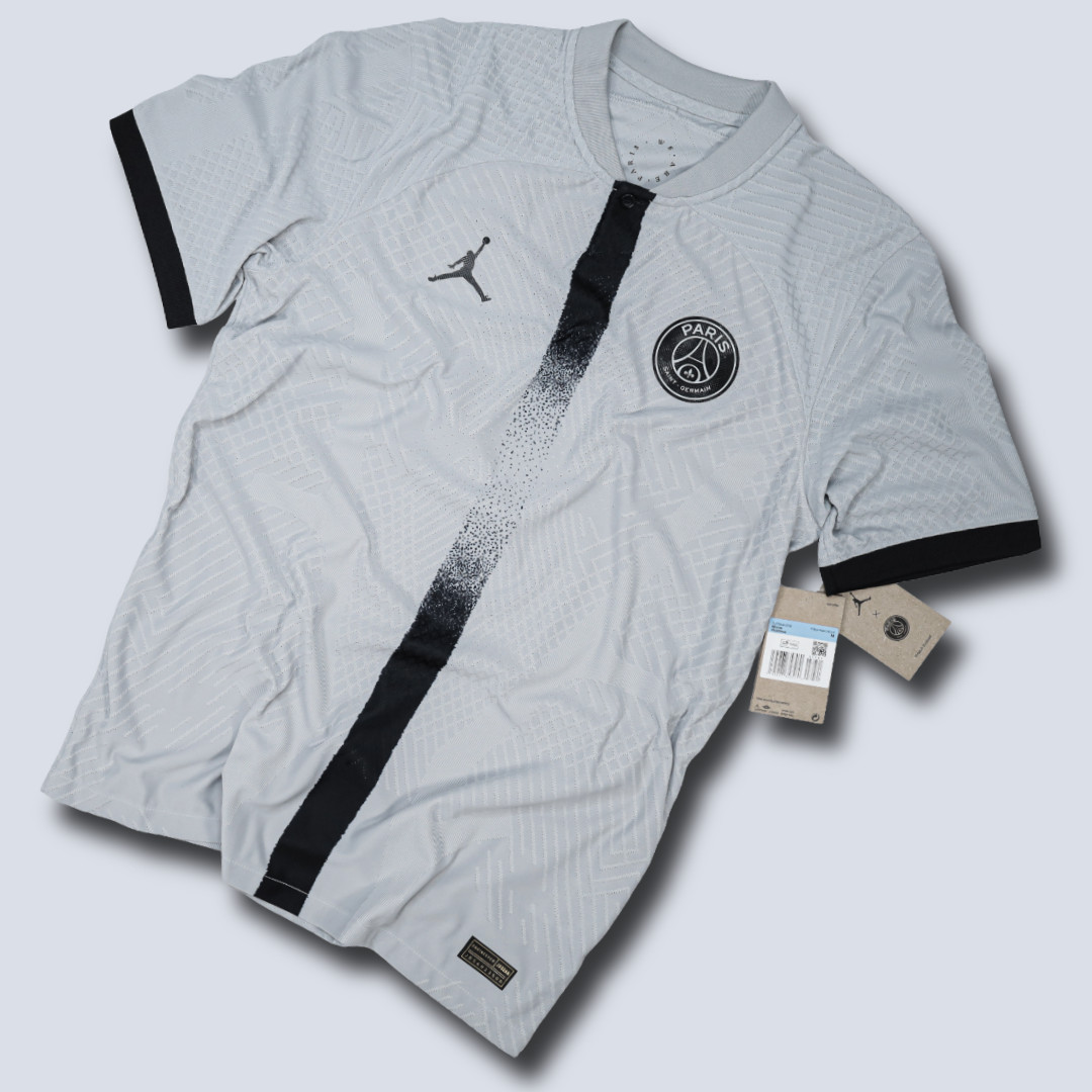 Maillot PSG Jordan Dri-Fit ADV 2022-23 Third vêtement football homme blanc neuf