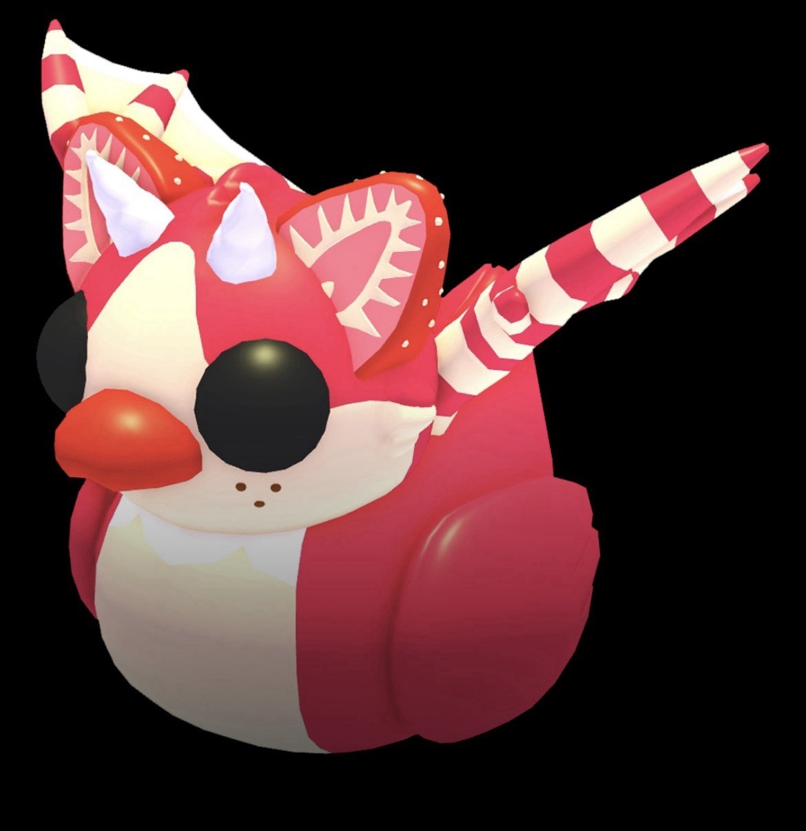Neon Strawberry Shortcake Ducky - Adopt From Me