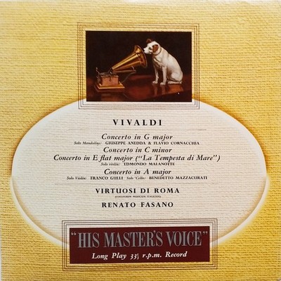 Antonio Vivaldi - Concerto In G Major, Concerto In C Minor, Concerto In E Flat M