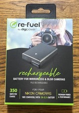 Digipower - Digital Camera Rechargeable Battery for Nikon EN-EL14 Battery Pack