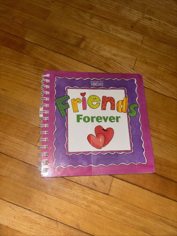 RETIRED AMERICAN GIRL TODAY 'FRIENDS FOREVER' BOOK JOURNAL DIARY  2002