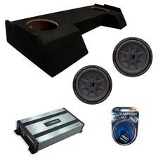 Kicker Bundle Fits 19-25 Dodge Ram Crew Cab 48CWRT102 10" Subwoofer w/ HA-A800.1