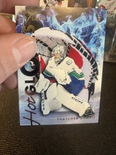 2025-26 Fleer Flair Thatcher Demko Hot Gloves HG-2