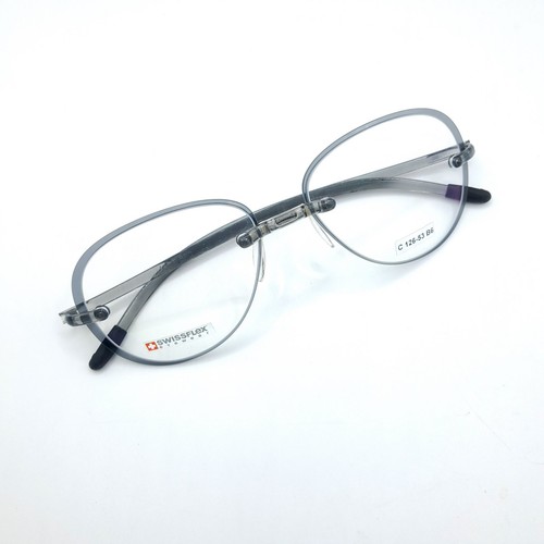 Swissflex Eyewear Brille C 126-53 B6 ultra leicht Grau transluzent - Bild 5 von 5