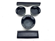 02 03 04 05 06 07-09 Chevy Trailblazer Rubber Console Set Cup Holder Inserts 5pc