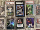 PSA 10 Multi Sport 35 Card Graded Prizm Topps Bowman Mega Lot Auto MEM Serial