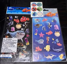 EK SUCCESS Disney FINDING NEMO Sandylion Stickers Lot