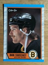 1989-90 O-Pee-Chee #135 Bob Sweeney