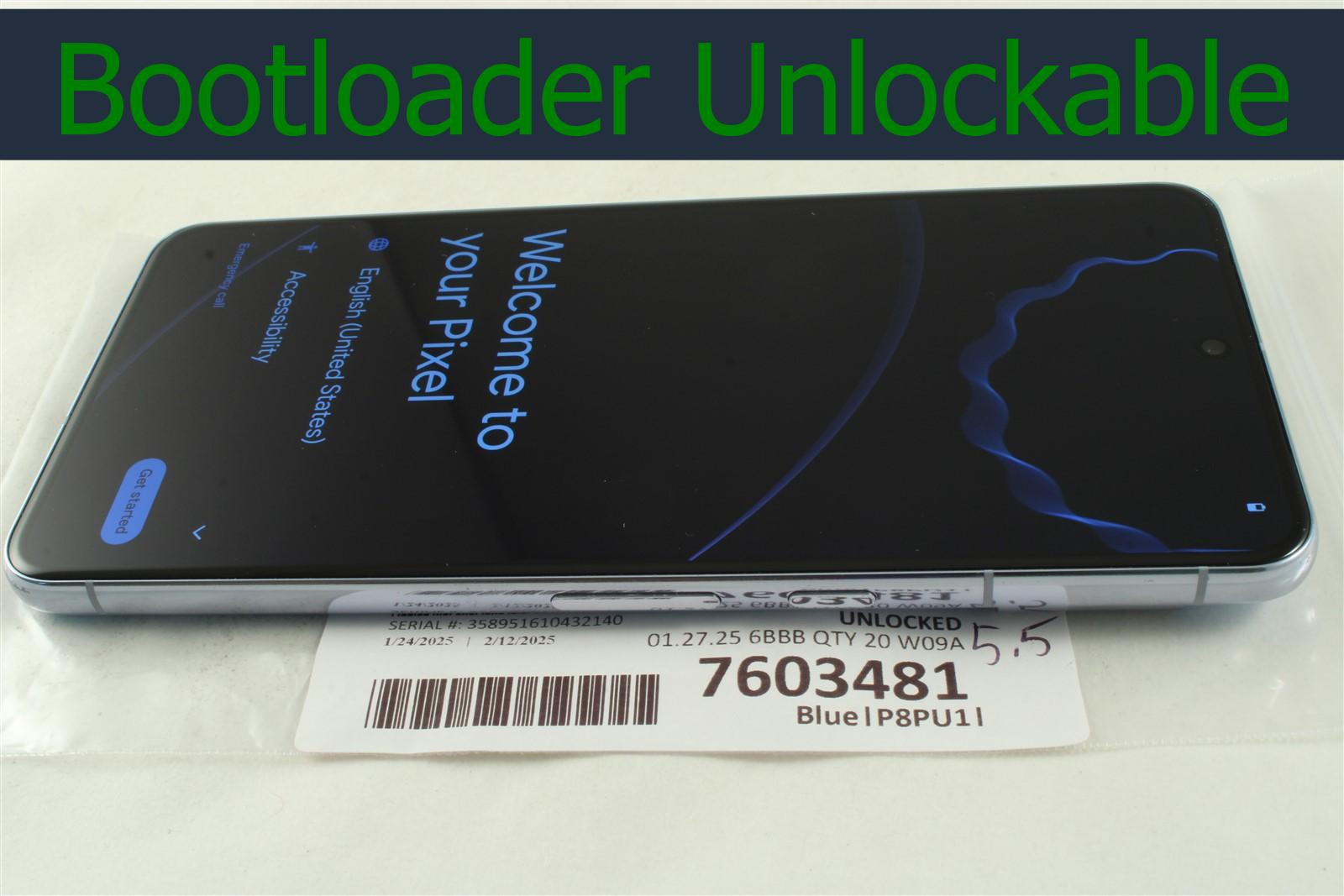 Google Pixel 8 Pro Unlocked AT&T T-Mobile Verizon Unlockable Bootloader 7603481