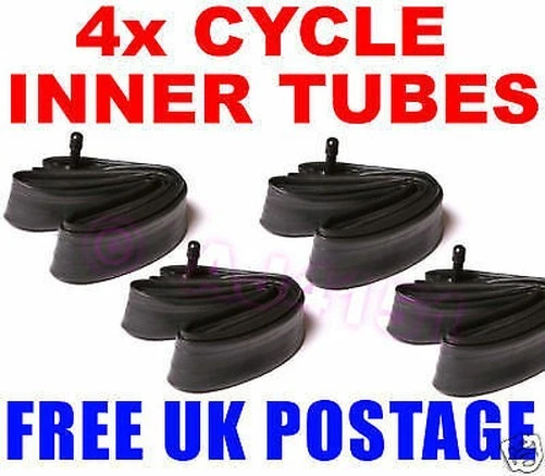 Vélos Enfant 18" Pouces Tubes Intérieurs x4 LIVRAISON GRATUITE - Photo 1/1
