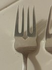 Rare Pair Of Dominick & Haff 6 1/4” Sterling Silver Salad Forks 1895 Pointed — photo 2