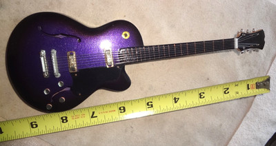 Miniature ES Guitar, Hand Made, one of a kind
