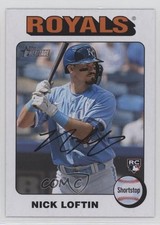 2024 Topps Heritage White Border Nick Loftin #482 0ft3