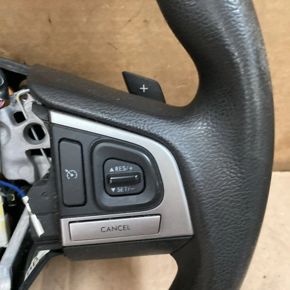 2015 2016 2017 Subaru Legacy Steering Column Wheel With Paddle 0006 - Image 3 of 4