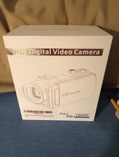 Full HD Digital Video Camera 1080P 1 2 Batteries No SD Card Included HFV-604S