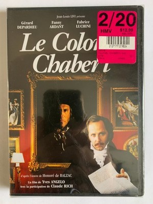 Le Colonel Chabert (DVD 1994) Gérard Depardieu Fabrice Luchini NEUF RARE