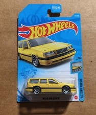 2021 Hot Wheels Factory Fresh #2/10, Volvo 850 Estate, Yellow, Col. #43/250