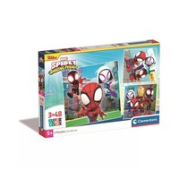 Spiderman Spidey 3X48 Teile Puzzle Clementoni