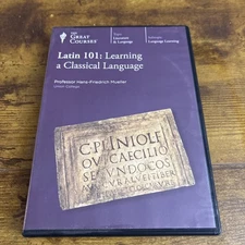 Great Courses Latin 101: Learning a Classical Language (DVD, 6-Disc Set) NO BOOK