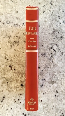 #ad VTG 1968 Printing Landau amp; Lifshitz Fluid Mechanics 1st Edition HCVG $65.60