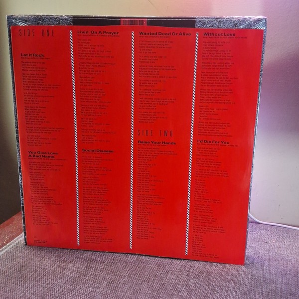 Bon Jovi-Slippery When Wet-Mercury 830 264-1M-1-1986-Primera Edición con Hype 3