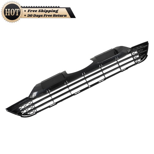 Silscvtt Front Lower Bumper Grille Black Grills ABS For Honda CRV 2007-2009 - Picture 5 of 24