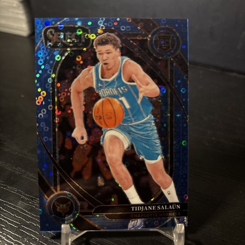 2024 Select Tidjane Salaun Rookie Courtside Light Blue Disco /99
