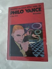 S.S. Van Dine PHILO VANCE RITORNA UN EROE DEGLI ANNI '30 Omnibus Mondadori 1968