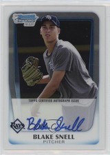 2011 Bowman Draft Chrome Prospects Blake Snell #BCAP-BSN Auto 15wv