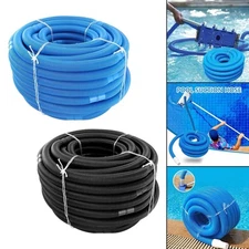 Ground Pool Vacuum Hose 6.3M with Swivel Cuff Premium Replacement Dia. 3.2cm