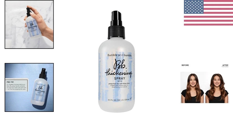 Spray espesante secado por soplado 8,5 fl oz - sin formaldehído, exuberantes explosiones Foto 2 de 4