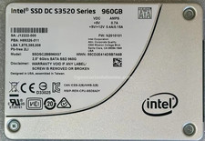 Dell 960GB 6Gbps SATA RI MLC 2.5 SSD S3520 CPO - 80%+ Health