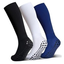 Grip Non Slip Socks,Soccer Softball Baseball 4-7 Years Black white navy Blue