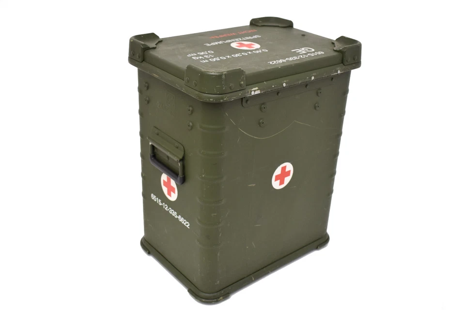 Zarges A5/A10 Kiste Box Alukiste Alubox Transportkiste Lagerbox Ex. Bundeswehr - Bild 4 von 4