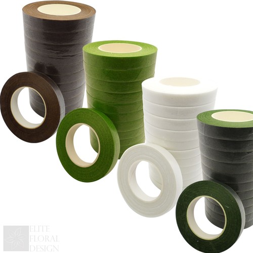 Florist Stem Tape Floral Buttonholes Corsages Craft Floristry Wire