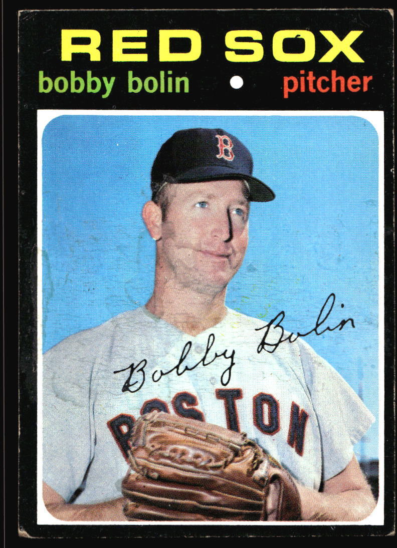 1971 Topps Bobby Bolin    #446 Boston Red Sox