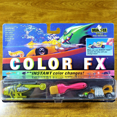 Hot Wheels Vintage Color FX Monster Models Color Changers 2-Pack