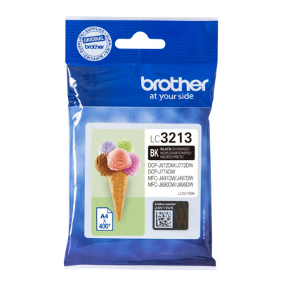 Brother original Tintenpatronen LC3213 black yellow cyan magenta und Set LC-3213