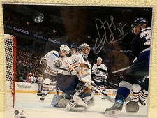 Dwayne Roloson Signed Edmonton Oilers 8x10 Photo HockeyInk 4