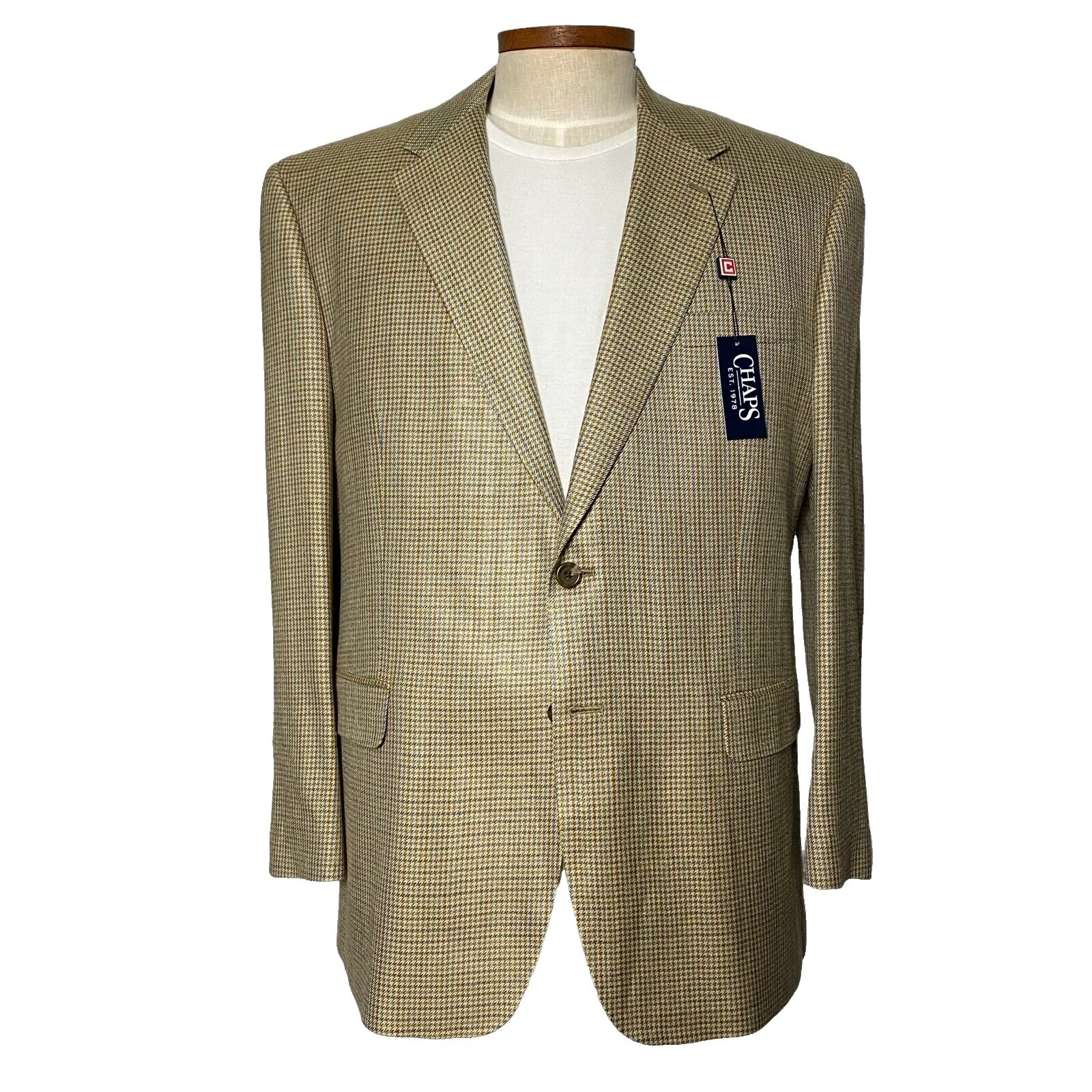 Silk Check Suits & Blazers for Men