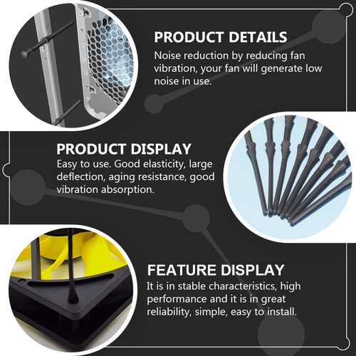 20 PCS PC Case Fan Screw PC Case Air Cooler Screw PC Case Cooler Fan Screw - Bild 7 von 12