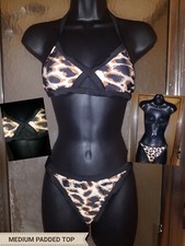 NWT ANIMAL PRINT BIKINI SIZE MEDIUM 