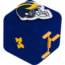 Michigan Wolverines Fidget Cube NCAA New Spinners and Cubes - IN STOCK